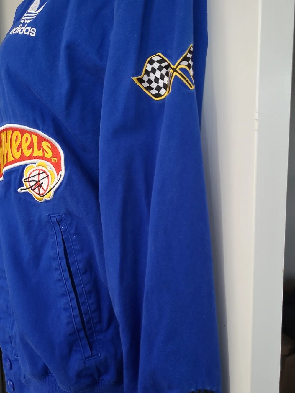Adidas x Hot Wheels MEN'S Blue Logo Jacket